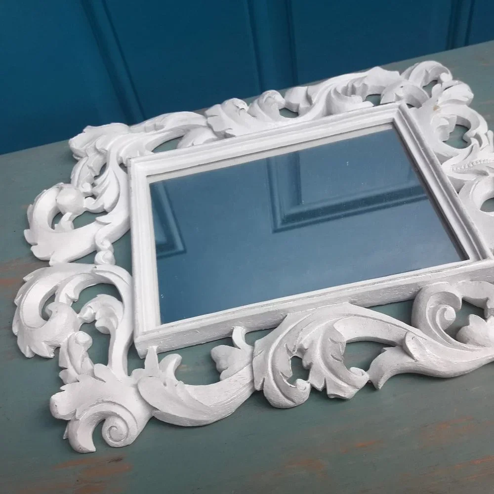 Mirror Vintage Wall Hanging Decor Bohemian Ornate Victorian Greek Edwardian Boho - Picture 4 of 15